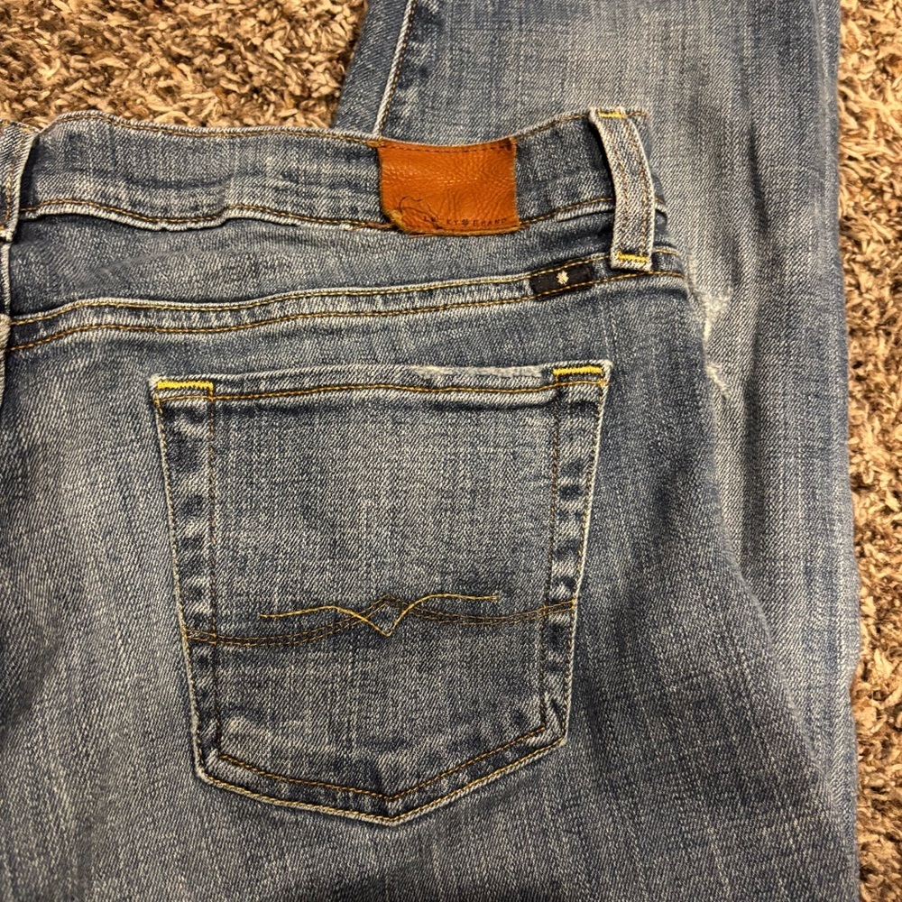Women's Lucky Brand Sienna Cigarette Jeans - Picture 8 of 8
